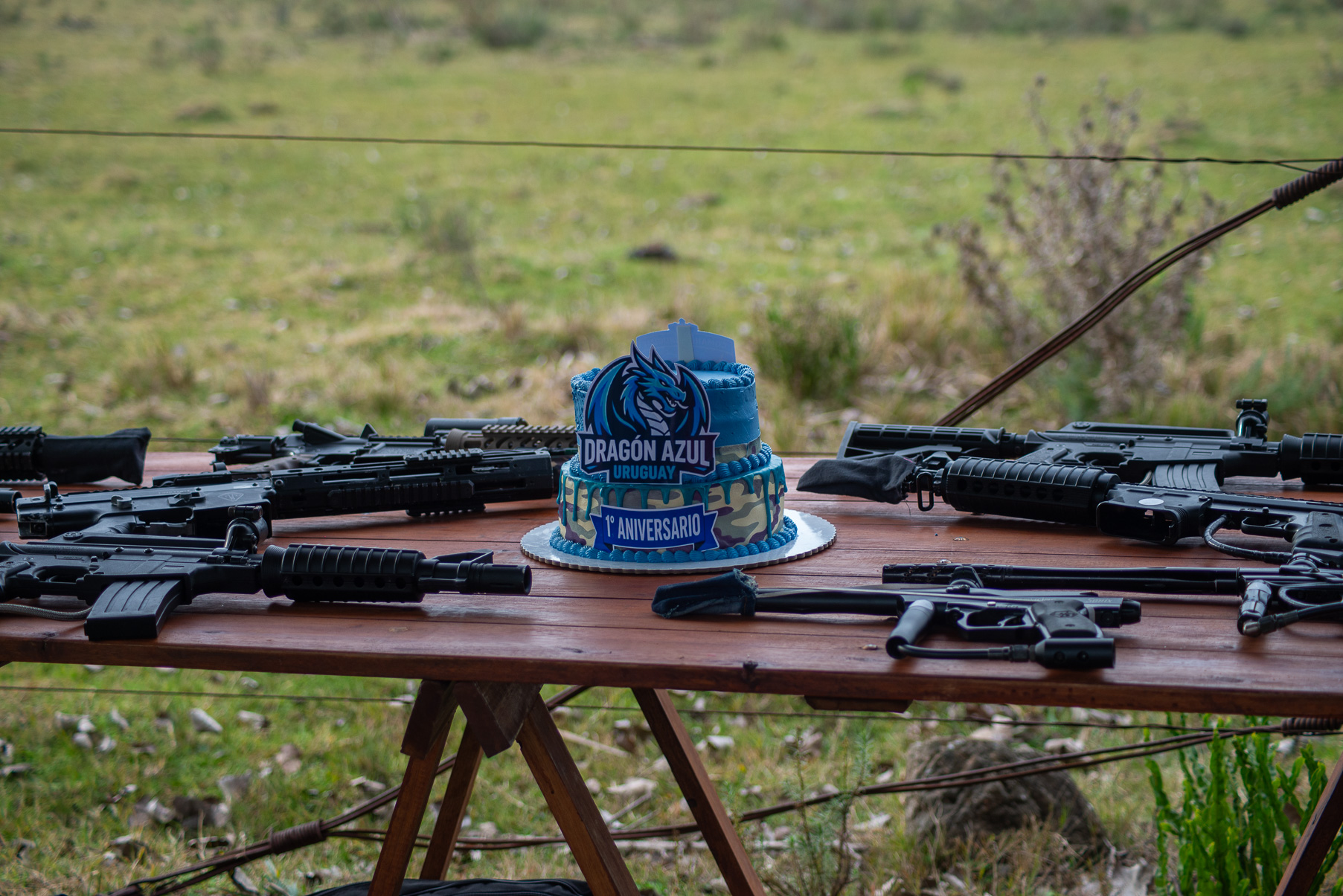 Paintball Dragon Azul