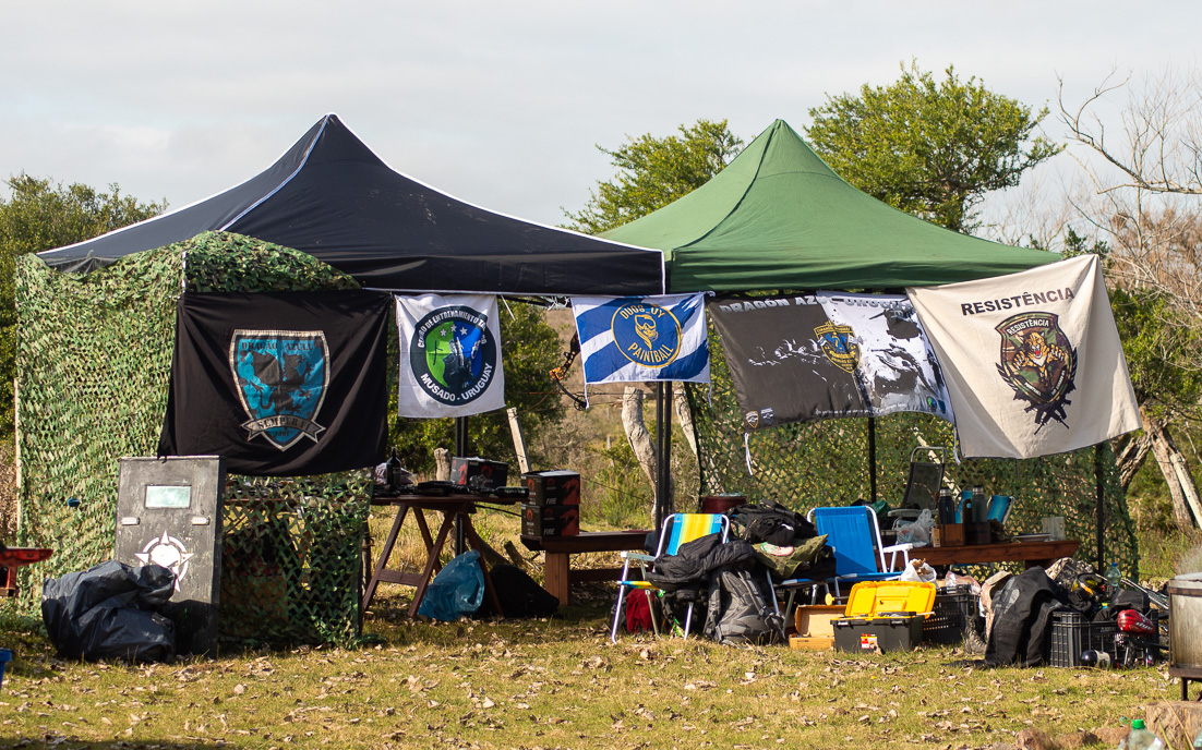 Paintball Dragon Azul