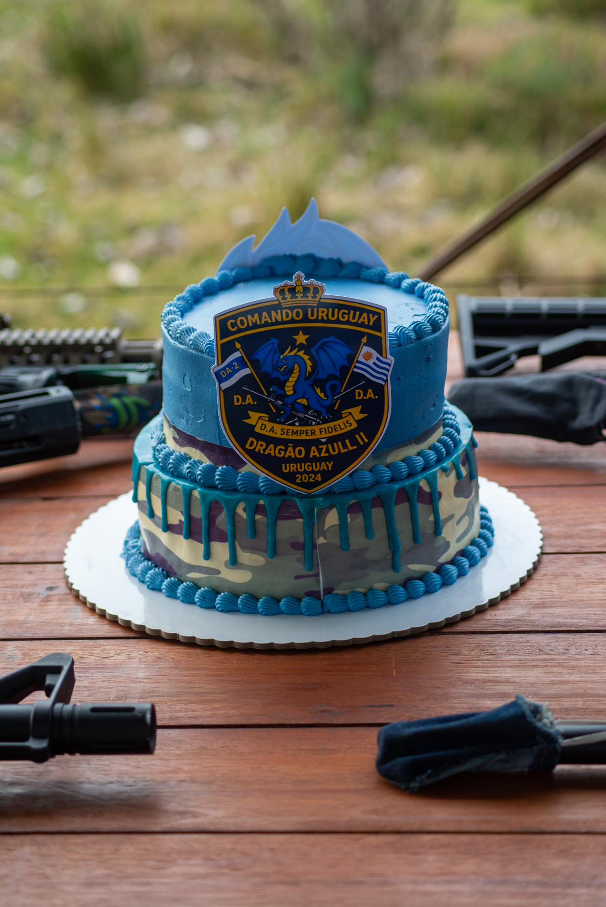 Paintball Dragon Azul