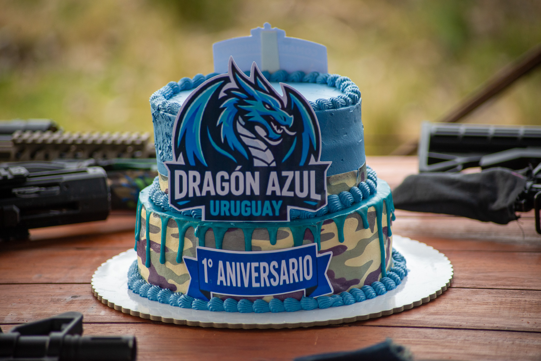 Paintball Dragon Azul
