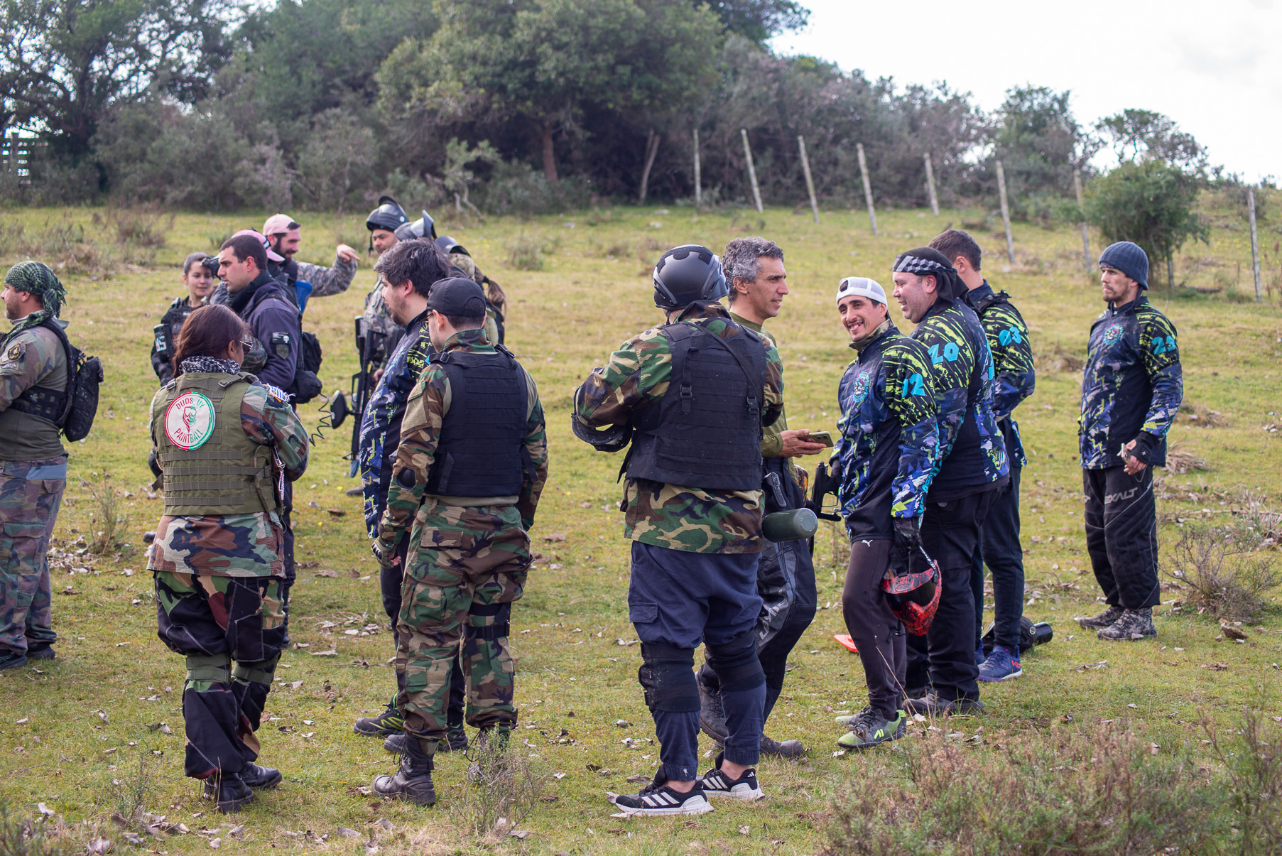 Paintball Dragon Azul