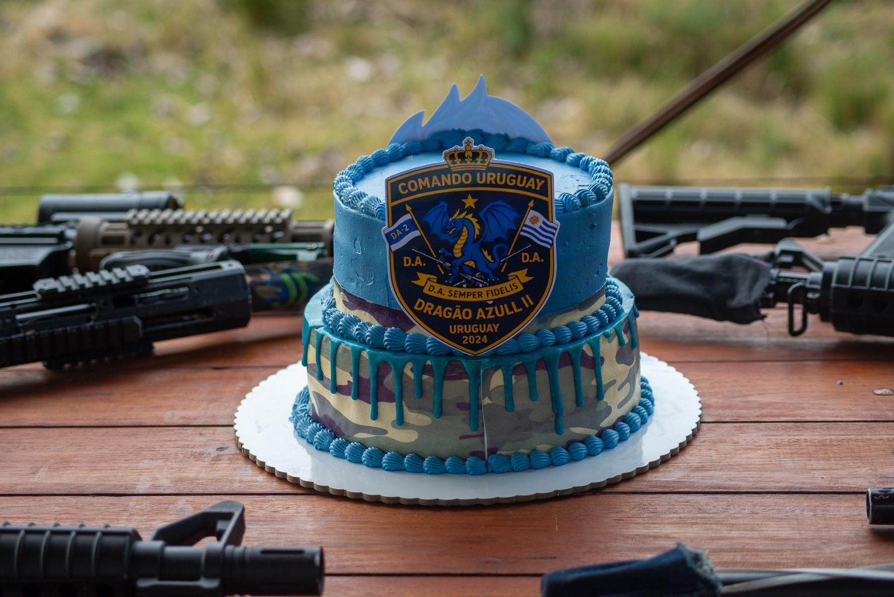 Paintball Dragon Azul